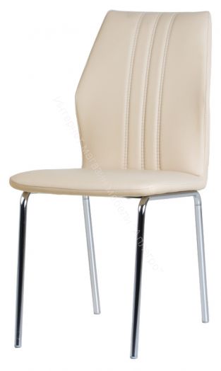 Стул «Модена» (хром)/Кожзам, Ткань