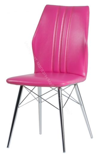 Стул «Модена-Люкс» (хром)/Кожзам, Ткань