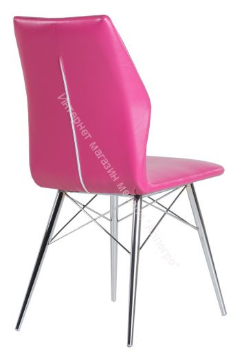 Стул «Модена-Люкс» (хром)/Кожзам, Ткань