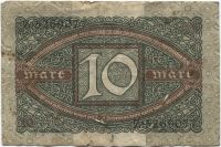 10 марок 1920 Германия