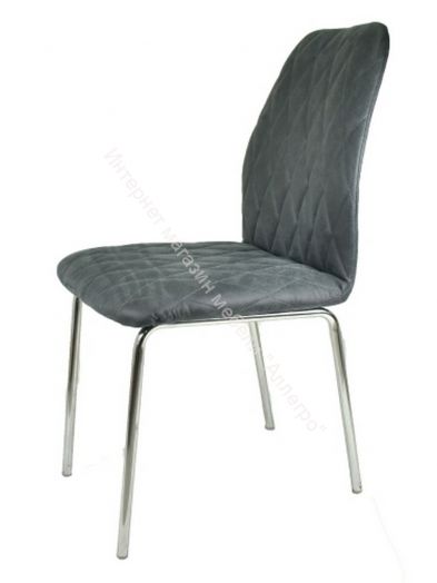 Стул «Лацио» (Хром)/Кожзам, Ткань