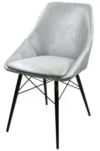 Стул «Монти» (хром)/Кожзам, Ткань