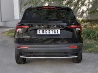 SKODA KAROQ 2020- Защита заднего бампера d42 секции SKKZ-003445