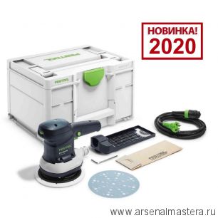 Эксцентриковая шлифовальная машинка FESTOOL ETS 150/5 EQ-Plus в систейнере SYS 3 M187 576080