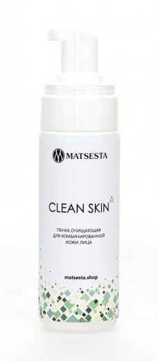 Мацеста - Пенка очищающая для комбинированной кожи лица CLEAN SKIN, 150мл