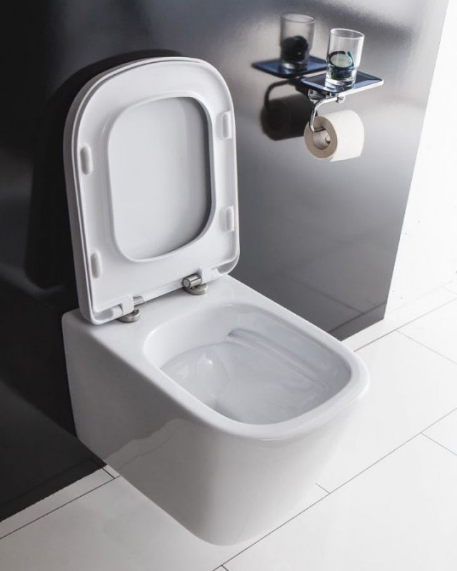 Унитаз подвесной безободковый BELBAGNO ALBANO BB120CHR