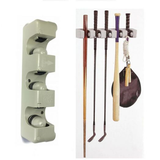 Настенный держатель хозяйственного инвентаря HOLDERS, (длина 27 см)