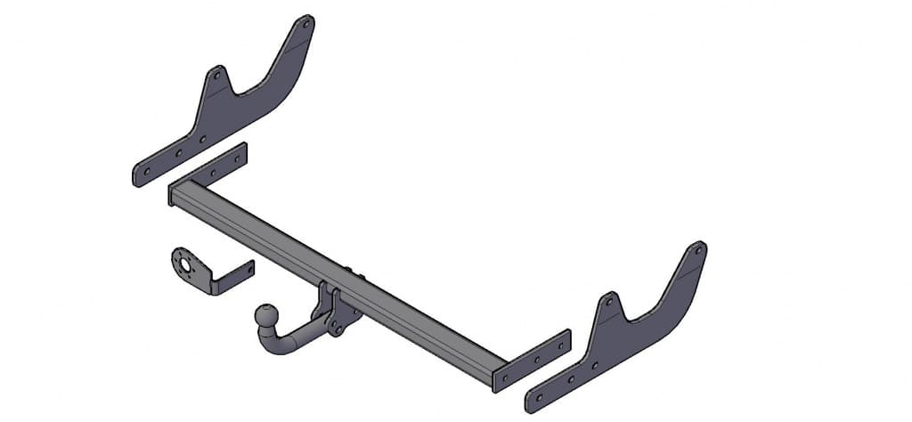 Фаркоп Трейлер Лада Ларгус R90 универсал легковой 2012-, Лада Ларгус