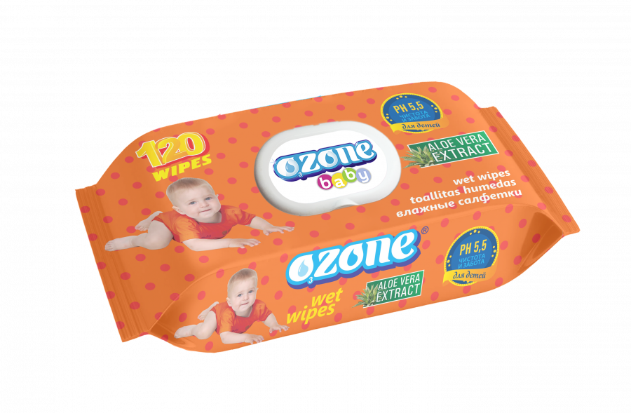 ТМ «Ozone» с крышкой 120 Алое вера