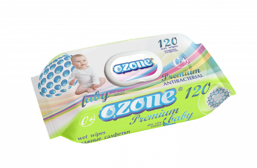 ТМ «Ozone» Premium с крышкой 120 АЛОЕ ВЕРА