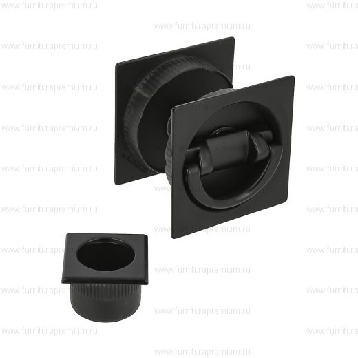 Комплект ручек Extreza P406 Black для раздвижных дверей