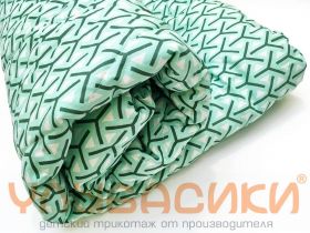 Одеяло детское бамбук 110х140 (Бязь простеганная, напол.300г/м)