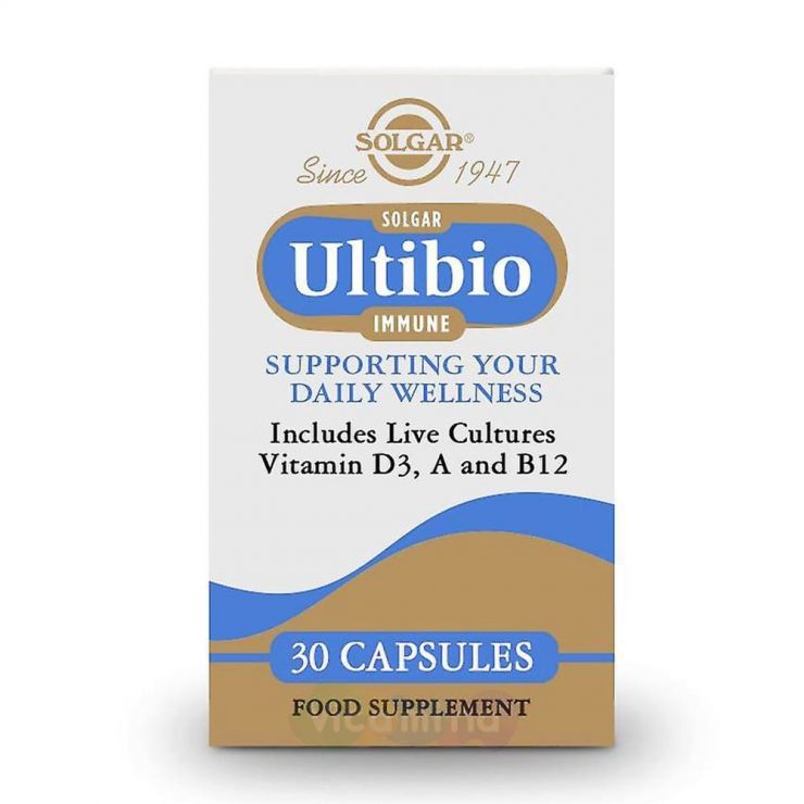 Солгар Ультибио иммун Ultibio Immune, 30 капс