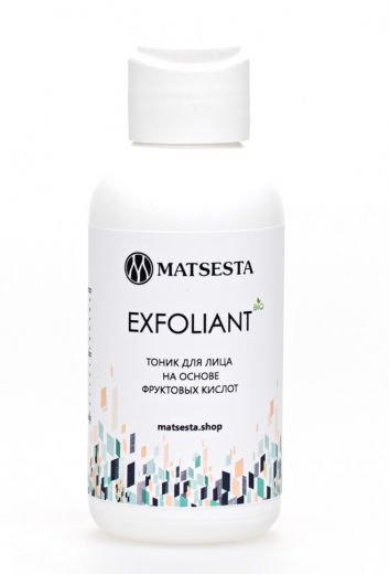 Мацеста - Тоник-пилинг на основе фруктовых кислот EXFOLIANT, 100мл
