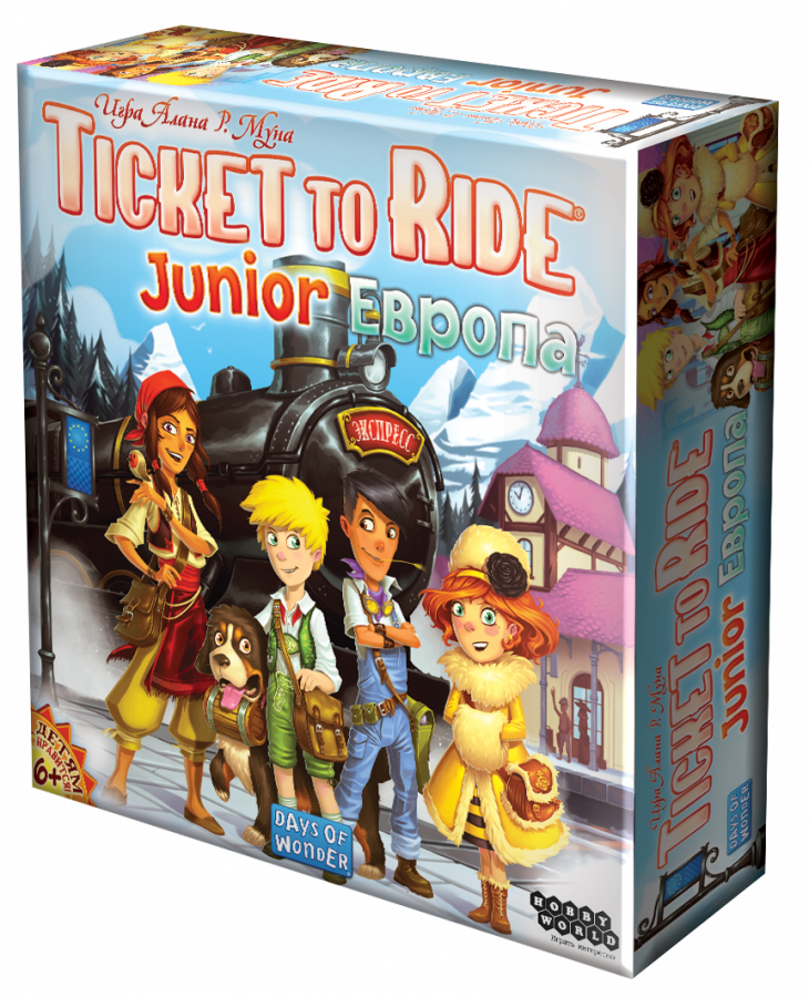 Ticket to Ride Junior: Европа