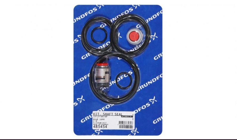 Комплект торцевого уплотнения BUBE 16mm, Grundfos артикул: 485351