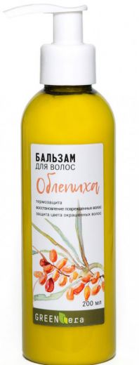 Green Era Бальзам для волос Облепиха, термозащита 200 мл
