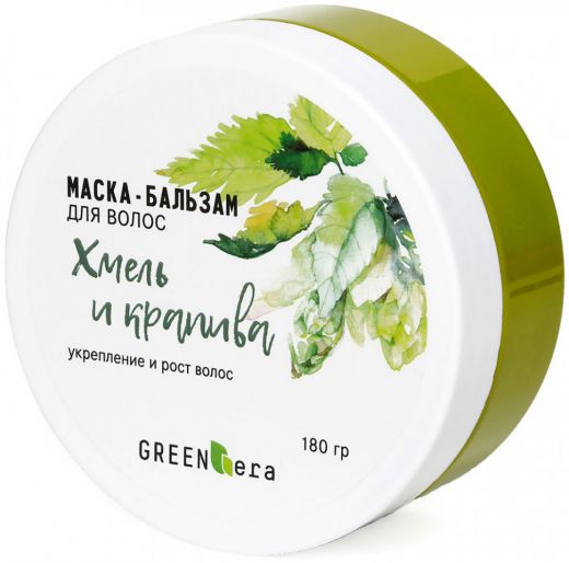 Green Era Маска для волос рост и укрепление Хмель и Крапива 180 мл