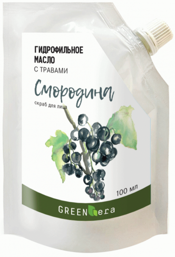 Green Era Густое гидрофильное масло Черная Смородина, 100мл 