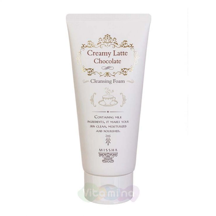 Missha Очищающая пенка для умывания Creamy Latte Cleansing Foam, 172 мл