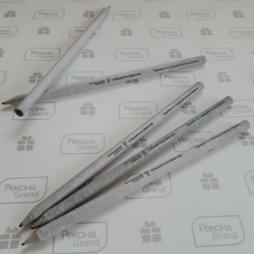 карандаши из переработанной бумаги