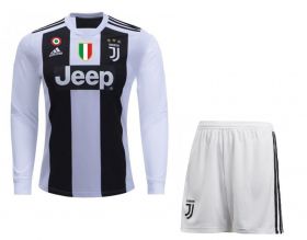 Домашняя форма Ювентуса с длинным рукавом (Juventus) сезон 2018-2019