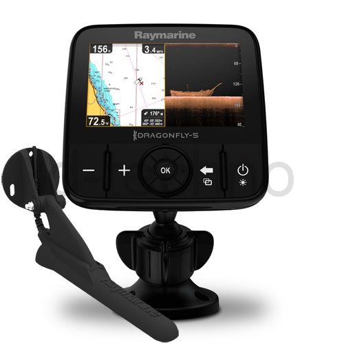 Raymarine Dragonfly-5 PRO (CHIRP эхолот с GPS навигатором)