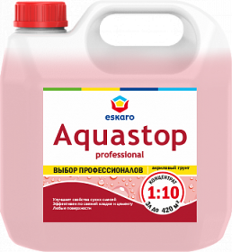 Укрепляющий Грунт-Концентрат 10л Eskaro Aquastop Professional