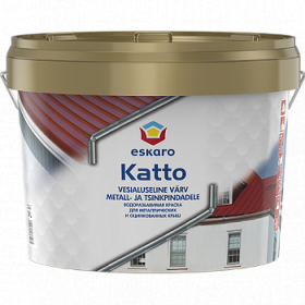 Краска 0.9л Eskaro Katto для Оцинкованных и Металлических Поверхностей