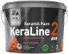 Краска для Потолков Dufa Premium KeraLine 2 Keramik Paint 9л Глубокоматовая / Дюфа Премиум Кералайн 2 Керамик Пейнт