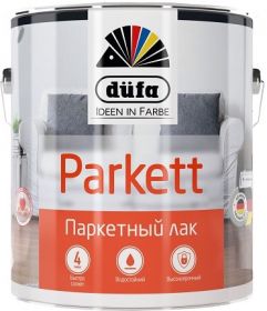 Лак Паркетный Dufa Retail Parkett 0.75л Глянцевый, Алкидно-Уретановый / Дюфа Ритейл Паркет