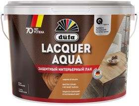 Лак Универсальный Dufa Lacquer Aqua 2.7л Акриловый, Матовый, Полуглянцевый для Внутренних Работ / Дюфа Лакер Аква