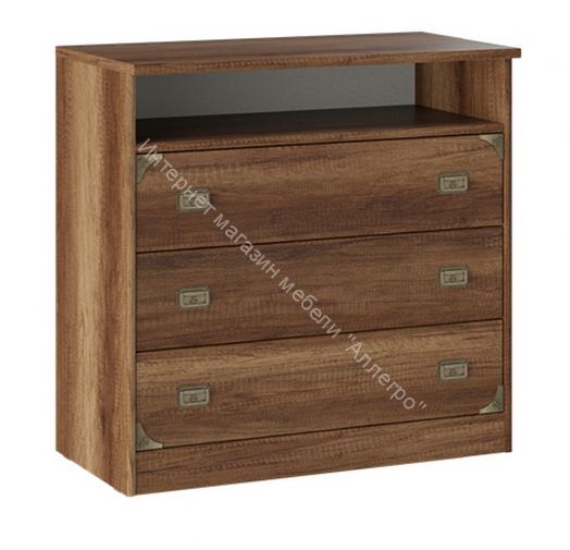 Комод с 3-мя ящиками «Навигатор» (Дуб Каньон)