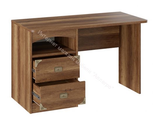 Стол с 2-мя ящиками «Навигатор» (Дуб Каньон)