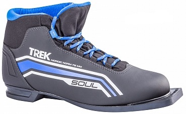 Лыжные ботинки (иск. кожа) TREK Soul3 TR-262 75 мм