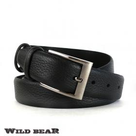 Ремень WILD BEAR RM-044m Black (в кожаном чехле)