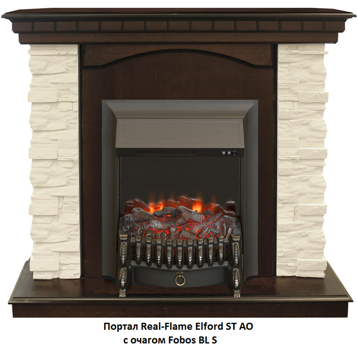 Real-Flame Elford STD/EUG AO с очагами Fobos/Majestic Real-Flame Elford STD/EUG AO с очагами Fobos/Majestic