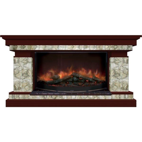 Glenrich Брайтон 86 (Rondo S86) камень-Карелия/цвет-Красное дерево