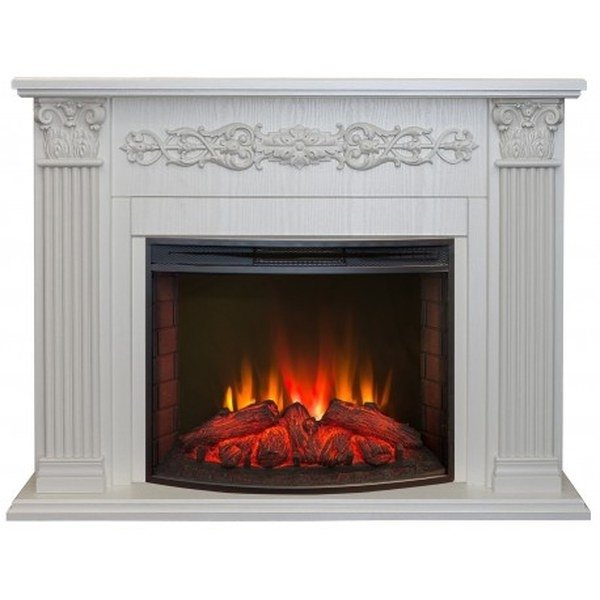 Real-Flame Milton 25,5/26 WT с очагом Evrika 25,5 LED Real-Flame Milton 25,5/26 WT с очагом Evrika 25,5 LED