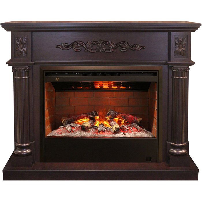 Real-Flame Silvia AO с очагом 3D Helios 26