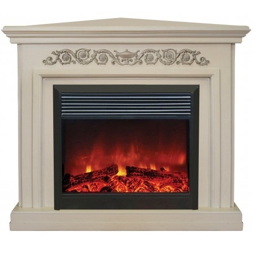 Real-Flame Leticia Corner 26 WT с очагом Moonblaze Lux Bl/Br