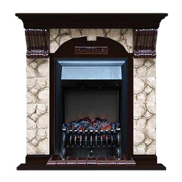 Glenrich Арочный (Fobos BL,BR) камень-Карелия/цвет-Венге Glenrich Арочный (Fobos BL,BR) камень-Карелия/цвет-Венге