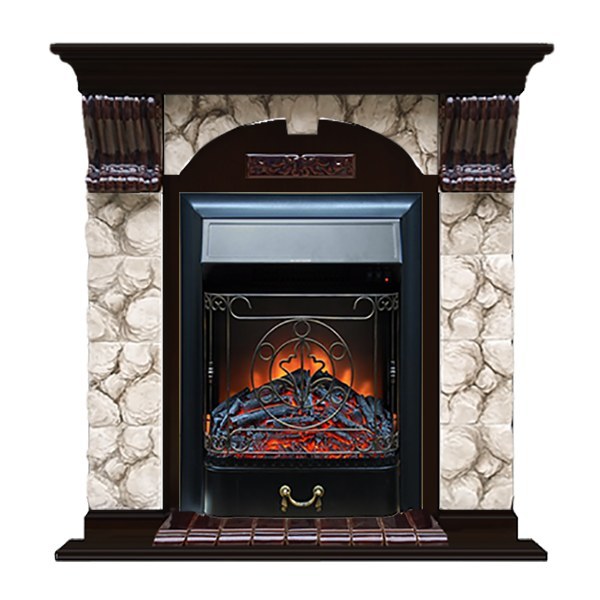 Glenrich Арочный (Magestic BL,BR) камень-Карелия/цвет-Венге Glenrich Арочный (Magestic BL,BR) камень-Карелия/цвет-Венге