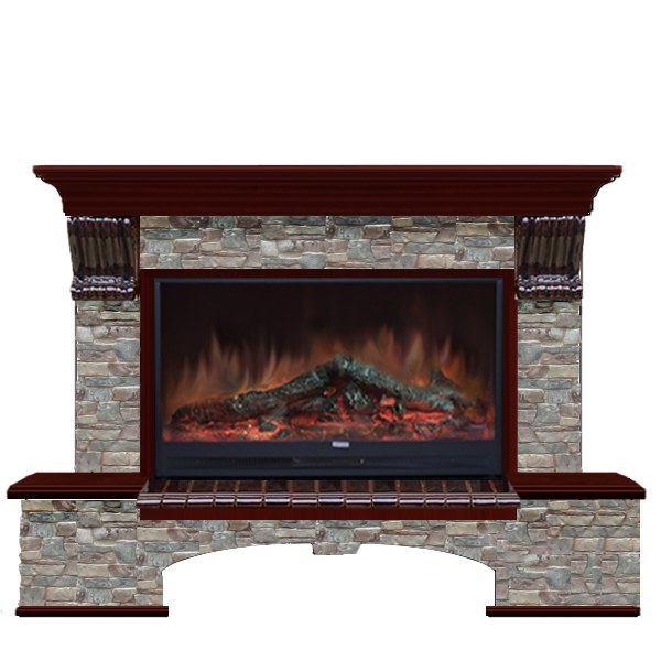 Glenrich Бостон 86 (Premier S86) камень-Грот цветной/цвет-Красное дерево Glenrich Бостон 86 (Premier S86) камень-Грот цветной/цвет-Красное дерево