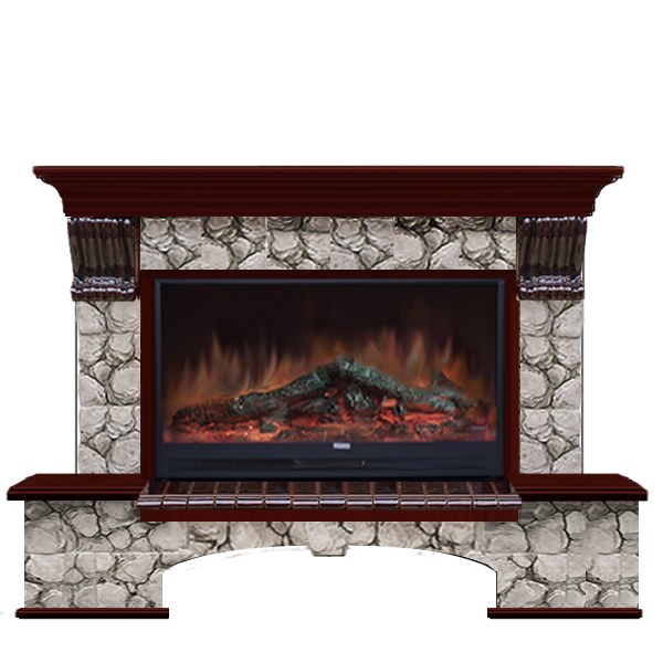 Glenrich Бостон 86 (Premier S86) камень-Карелия/цвет-Красное дерево