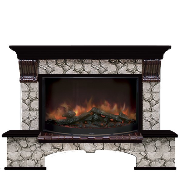 Glenrich Бостон 86 (Rondo S86) камень-Карелия/цвет-Венге Glenrich Бостон 86 (Rondo S86) камень-Карелия/цвет-Венге