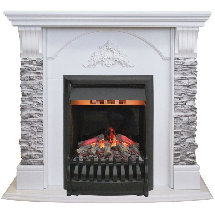 Real-Flame Athena GR STD/EUG/25/25'5 WT с очагом 3D Oregan Real-Flame Athena GR STD/EUG/25/25'5 WT с очагом 3D Oregan