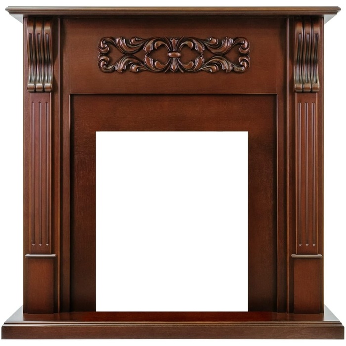 Royal Flame Venice под классический очаг махагон коричневый антик
