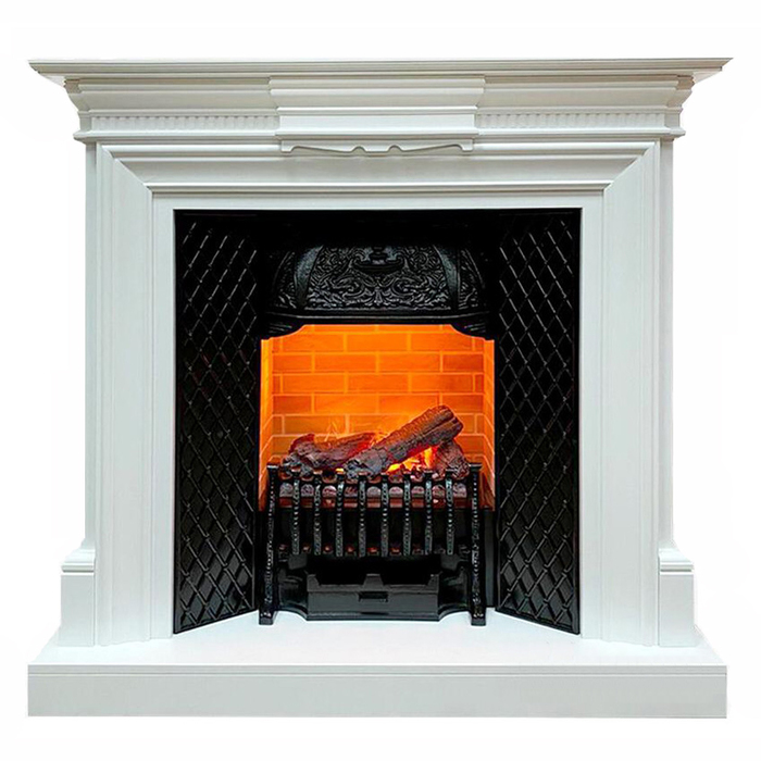 Dimplex Chelsea Белый с очагом Cassette 400