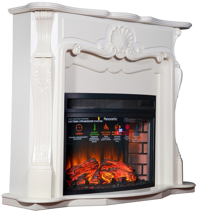 InterFlame Грация с очагом Panoramic 28 LED FX InterFlame Грация с очагом Panoramic 28 LED FX